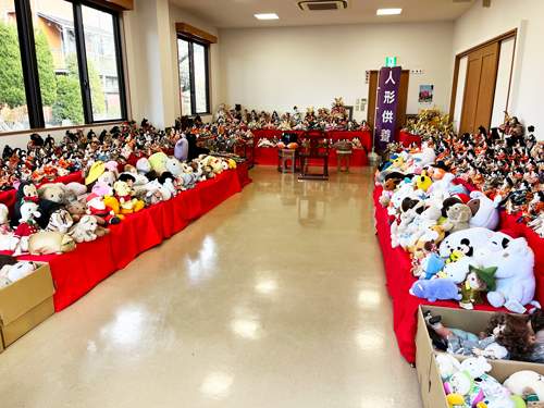 12月21日人形供養祭