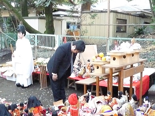 花月堂人形供養祭